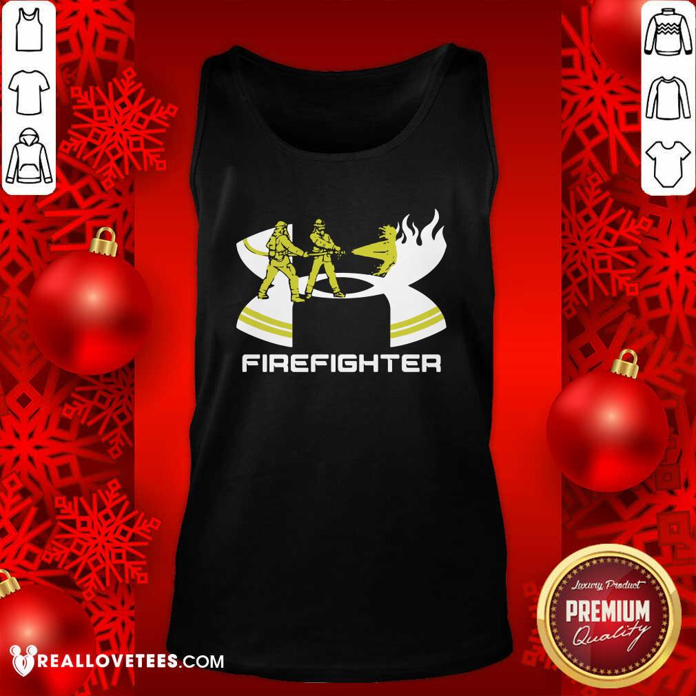 Super Nice Firefighter Under Armour Shirt - Image 2
