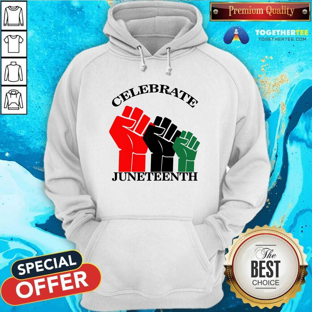 Celebrate Juneteenth Color Hands Shirt - Image 4