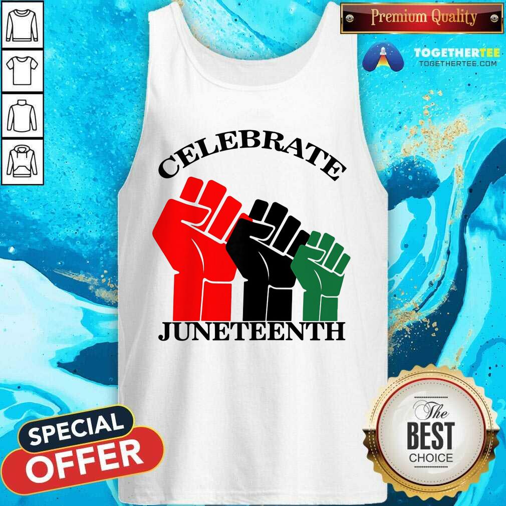 Celebrate Juneteenth Color Hands Shirt - Image 2