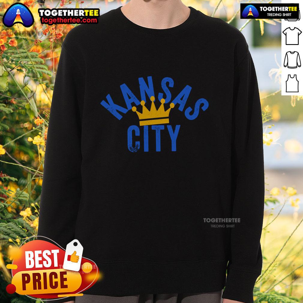 Official Kansas City Vintage KC Crown T-Shirt - Image 5