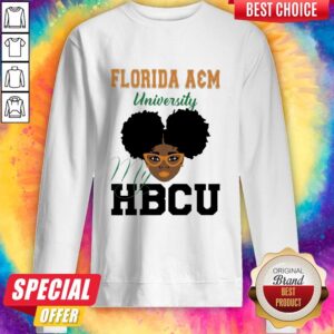 Alternative view of Black Girl Florida A And M University My HBCU Shirt