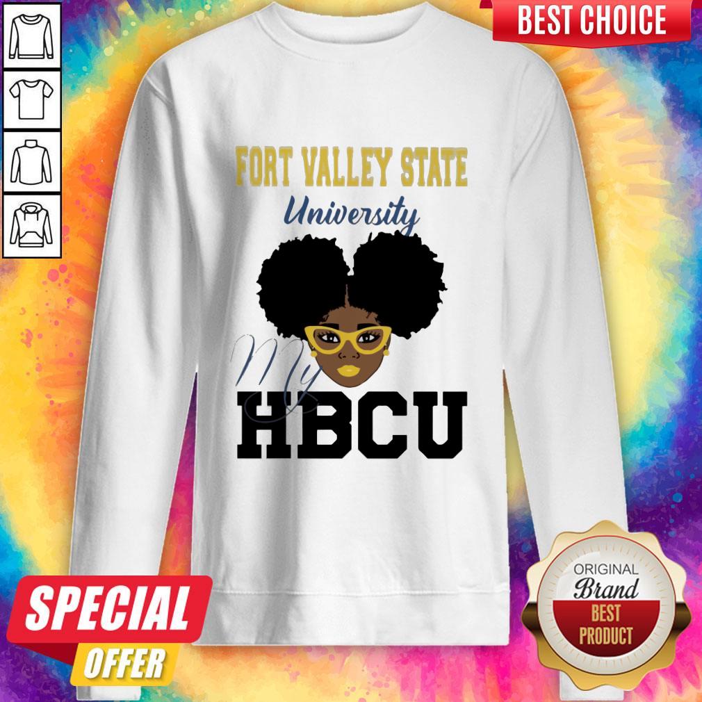 Black Girl Fort Valley State University My HBCU Shirt - Image 5