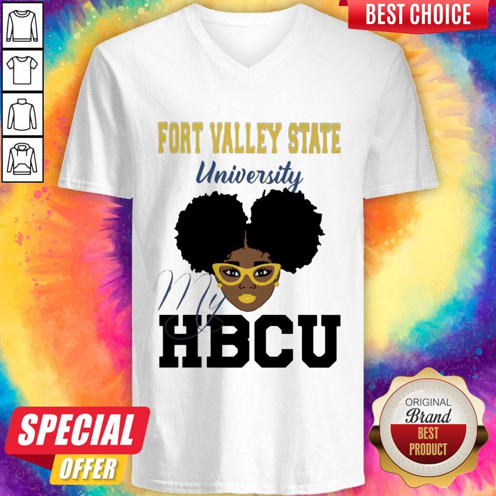Black Girl Fort Valley State University My HBCU Shirt - Image 3