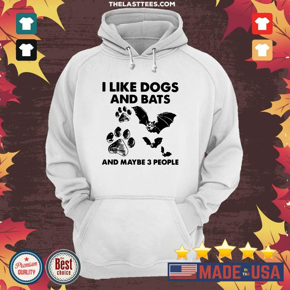 Premium I Like Dogs And Bats And Maybe 3 People Shirt - Image 5