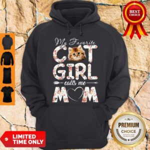 Alternative view of Official My Favorite Cat Girl Calls Me Mom Shirt