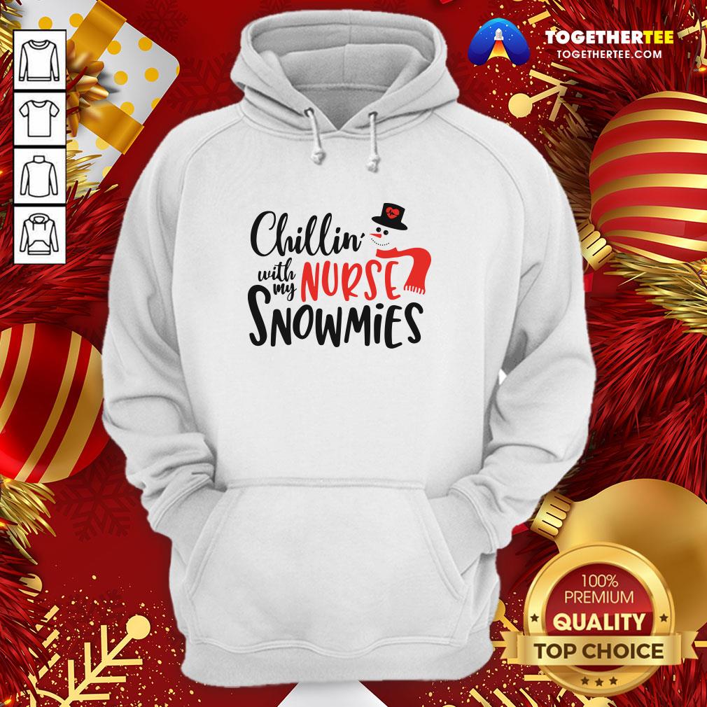 Nice Chillin’ With My Registered Nurse Snowmies Christmas Shirt - Image 5