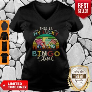 Alternative view of This Is My Lucky Bingo Vintage Shirt