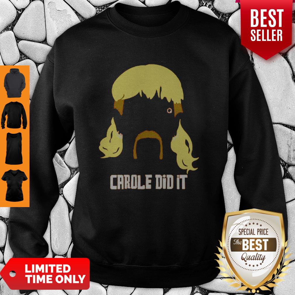 Tiger Joe Exotic Carole Did It 2020 Shirt - Image 4
