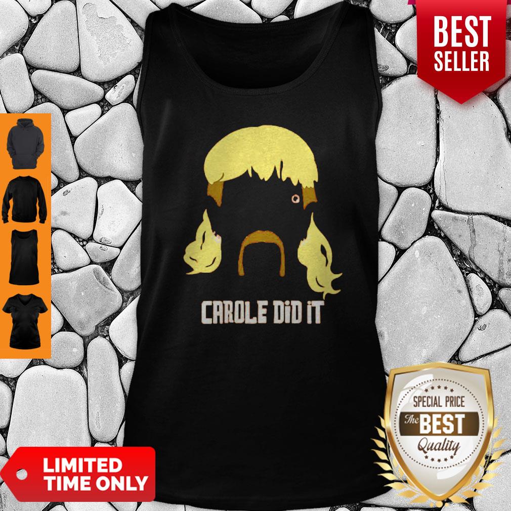 Tiger Joe Exotic Carole Did It 2020 Shirt - Image 3