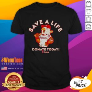 Pretty Washington Nationals Baseball Inova Blood Drives 2026 T-Shirt
