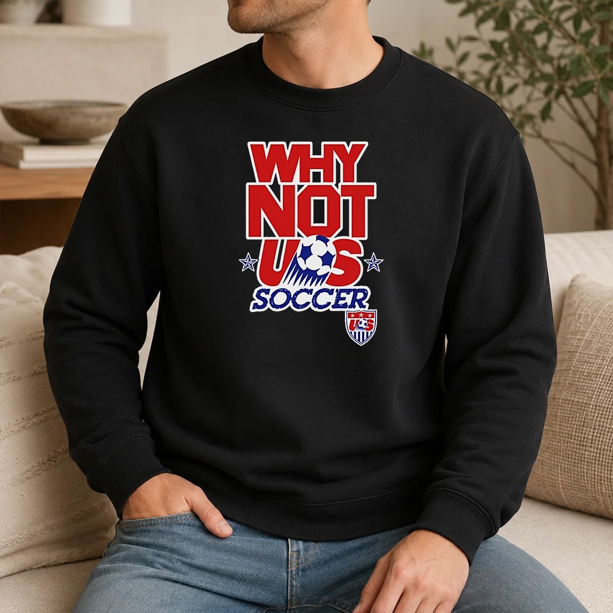 Pretty Funny United States Soccer Team Why Not US Soccer Shirt - Image 6