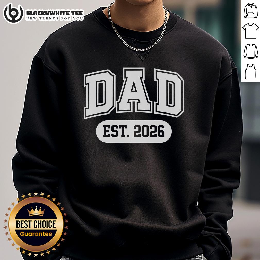 Good Dad Est 2026 T-Shirt - Image 5