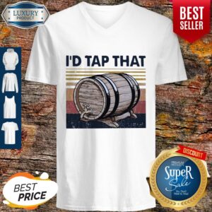 Alternative view of I’d Tap That Beer Brewers Vintage Shirt