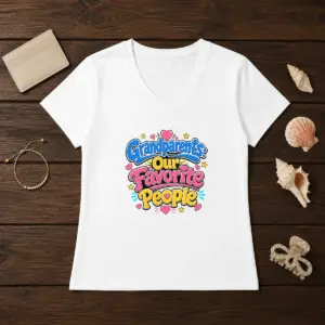 Alternative view of Nice Grandparents Day Love Cartoon Shirt