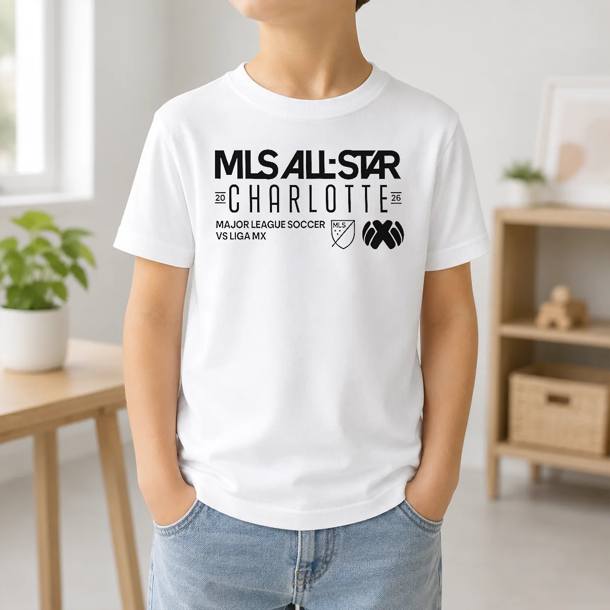 Official MLS All Star Charlotte 2026 Major League Soccer Vs Liga MX Shirt - Image 9