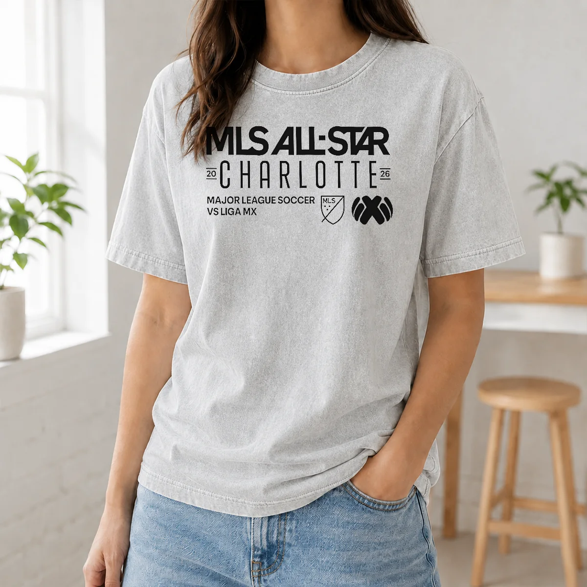 Official MLS All Star Charlotte 2026 Major League Soccer Vs Liga MX Shirt - Image 8