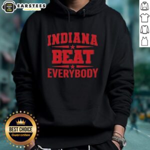 Alternative view of Cute Indiana Beat Everybody T-Shirt