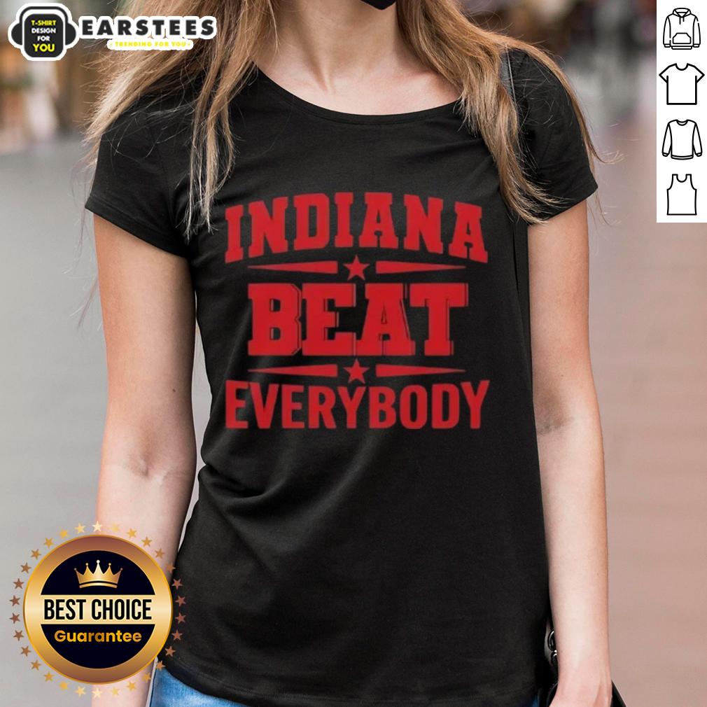 Cute Indiana Beat Everybody T-Shirt - Image 3