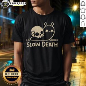 Cute Slow Death Snail Skull T-Shirt
