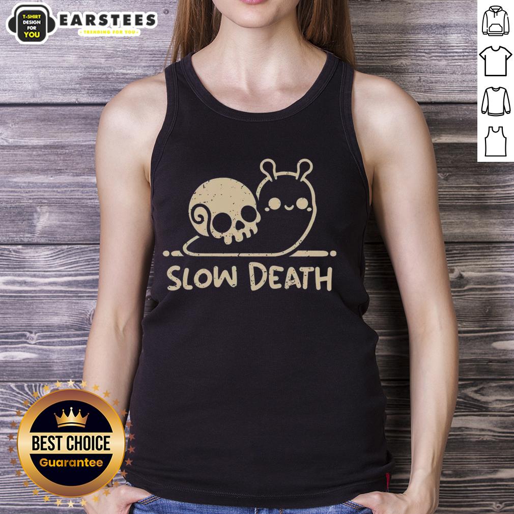 Cute Slow Death Snail Skull T-Shirt - Image 4