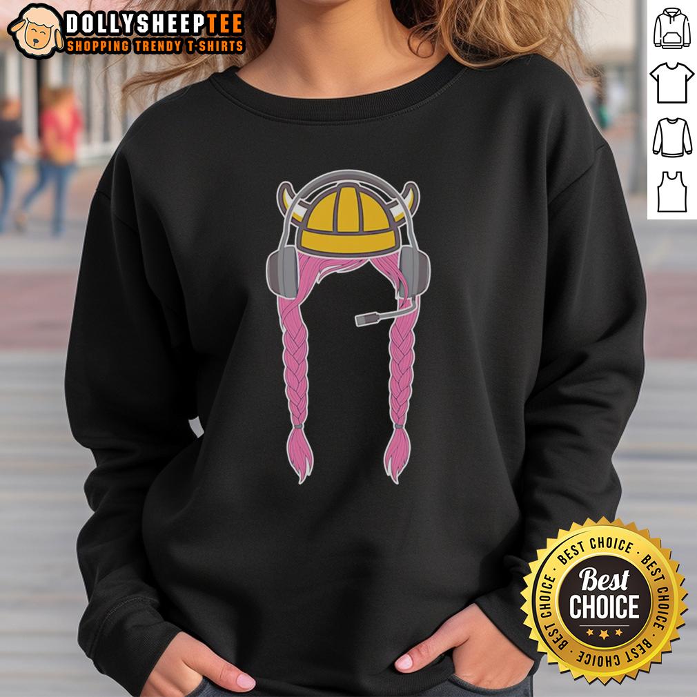 Good NKU Esports Braids And Helmet T-Shirt - Image 5