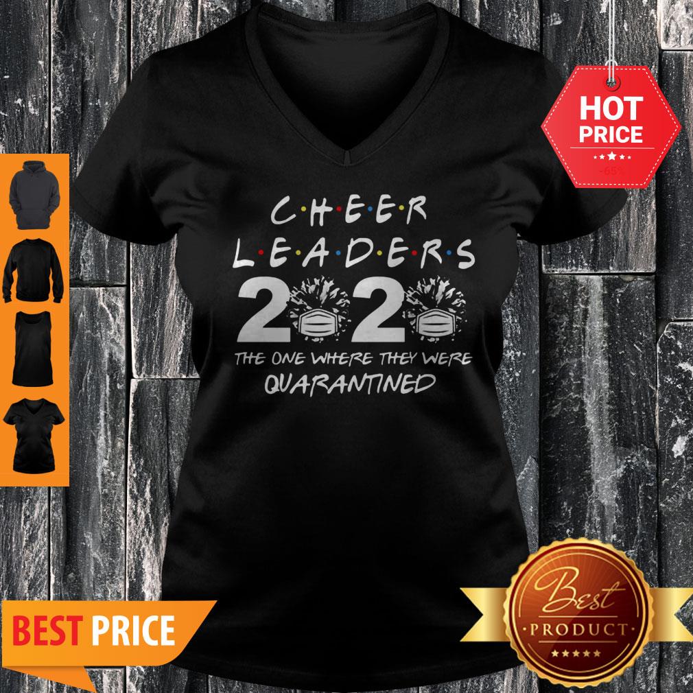Cheerleader 2020 The One Where They Were Quarantined Coronavirus Shirt - Image 3