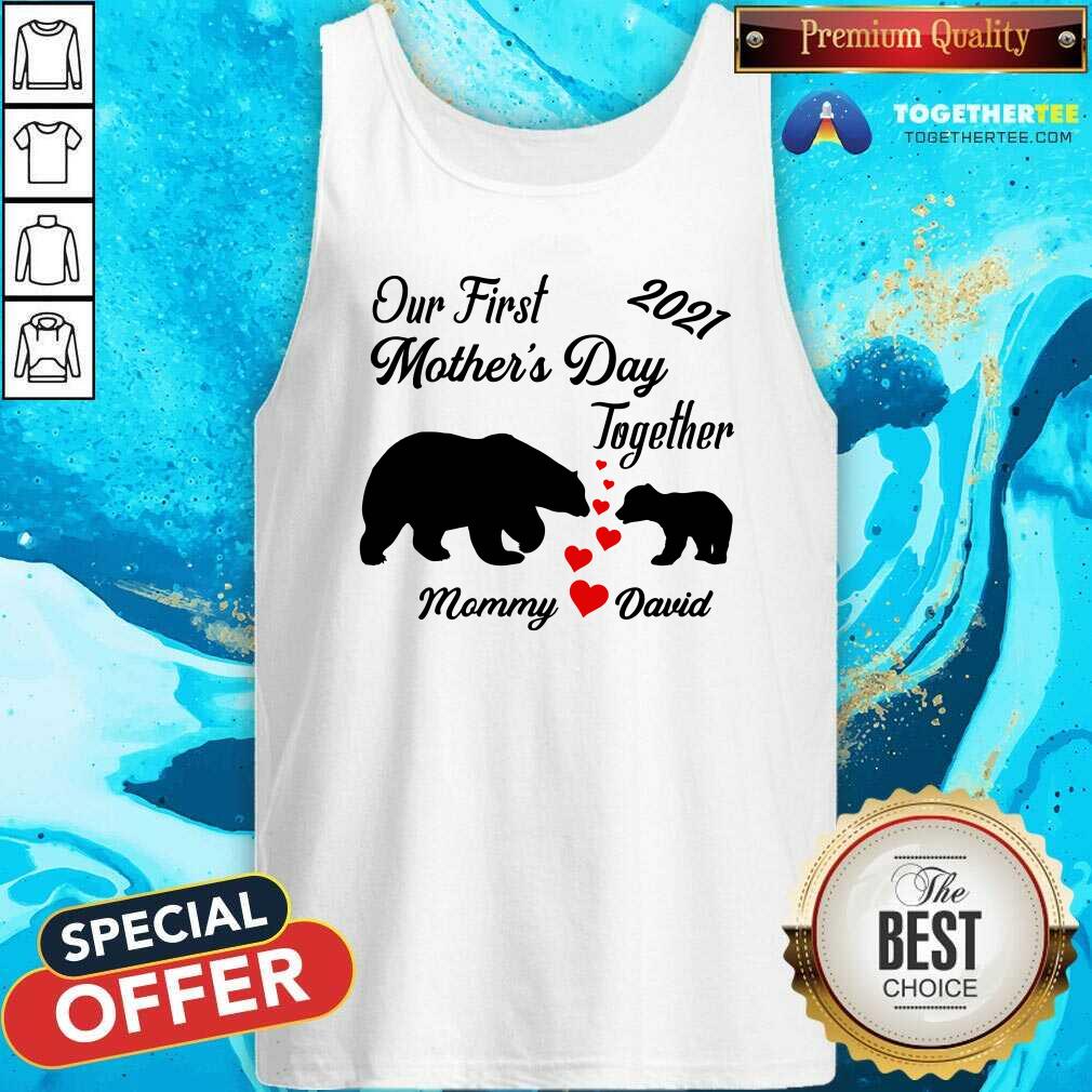 Nice Our First Mothers Day Bear Mommy Love David Shirt - Image 4