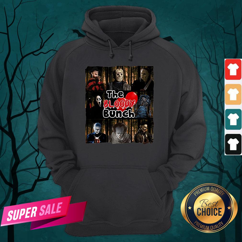 Halloween Horror Characters The Bloody Bunch Shirt - Image 3