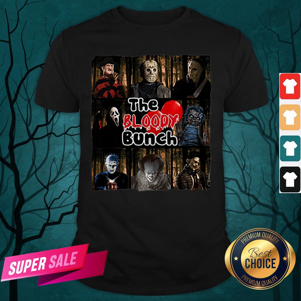 Halloween Horror Characters The Bloody Bunch Shirt
