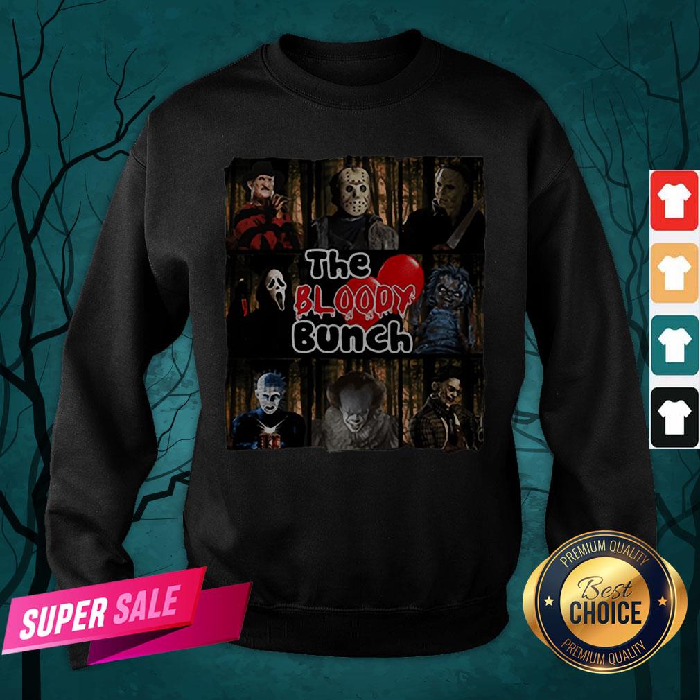 Halloween Horror Characters The Bloody Bunch Shirt - Image 2
