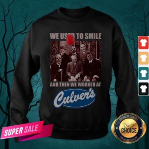 Alternative view of Halloween Horror Characters We Used To Smile And Then We Worked At Culvers Shirt