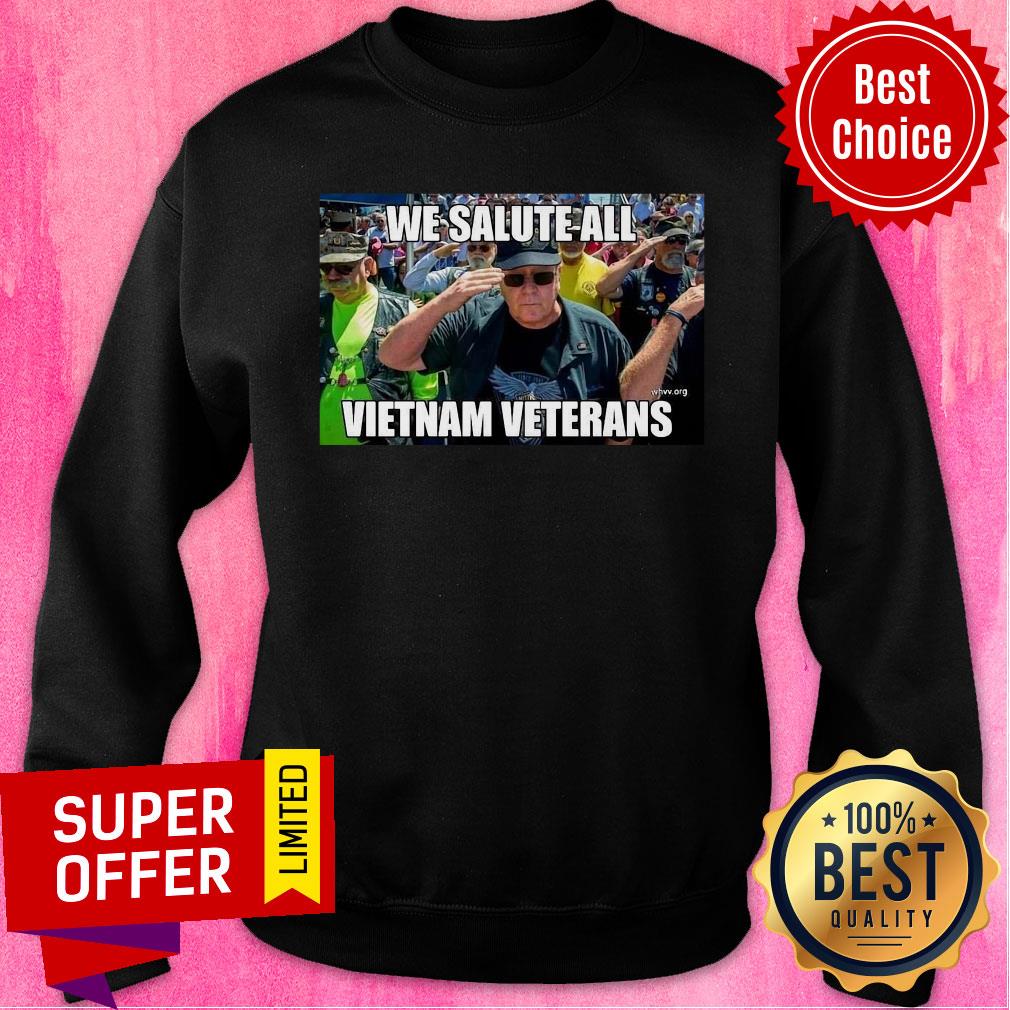 Awesome We Salute All Vietnam Veterans Shirt - Image 5