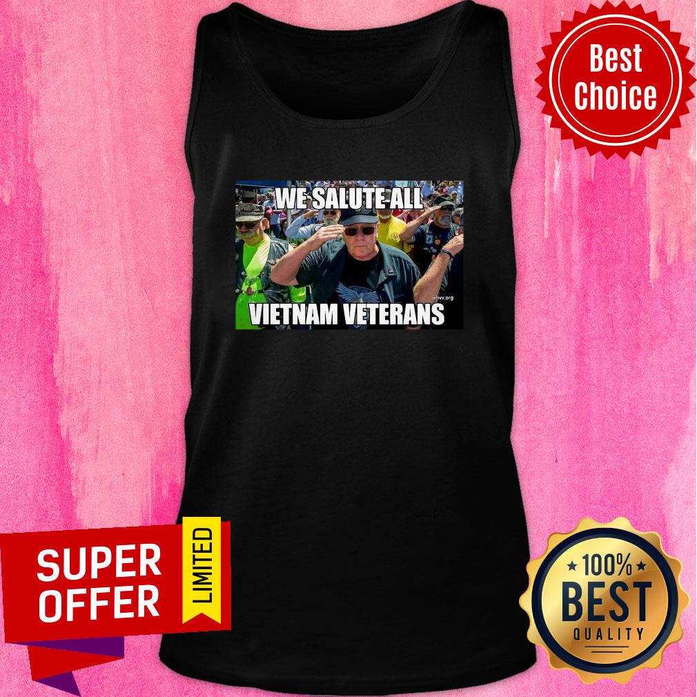 Awesome We Salute All Vietnam Veterans Shirt - Image 4