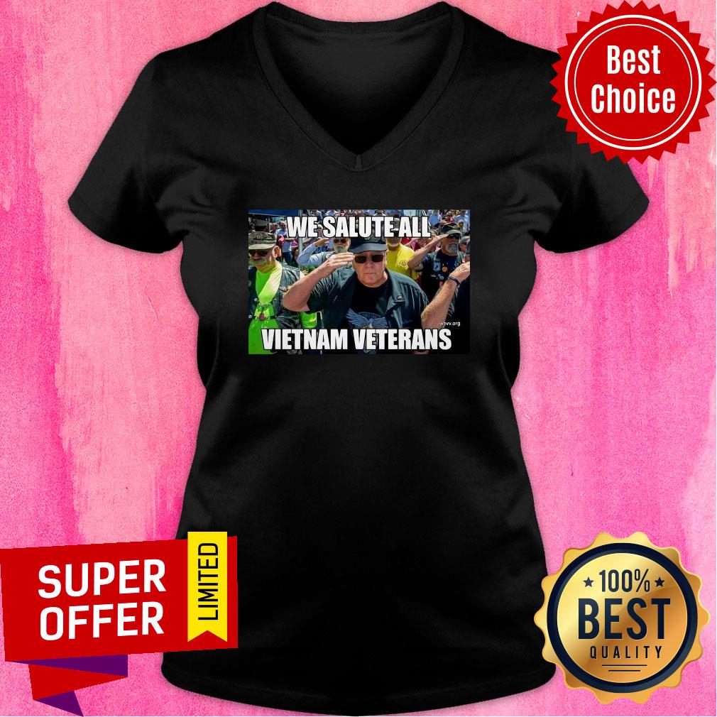 Awesome We Salute All Vietnam Veterans Shirt - Image 3