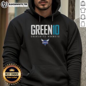 Alternative view of Nice Josh Green 10 Charlotte Hornets Elite T-Shirt