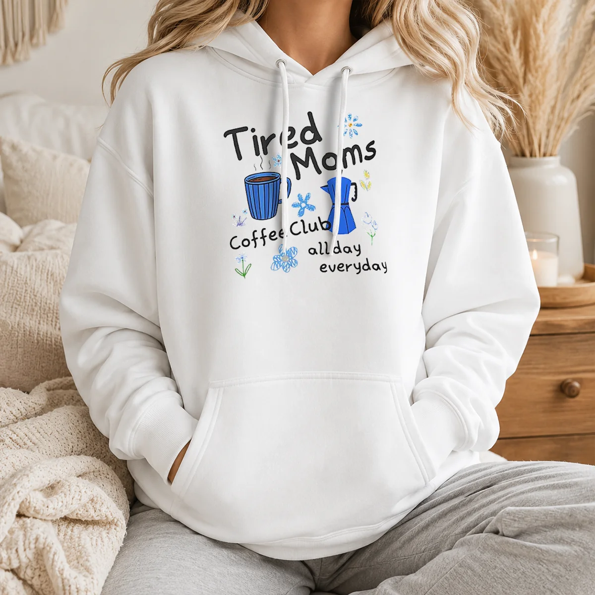 Good Tired Moms Coffee Club All Day Everyday Shirt - Image 6