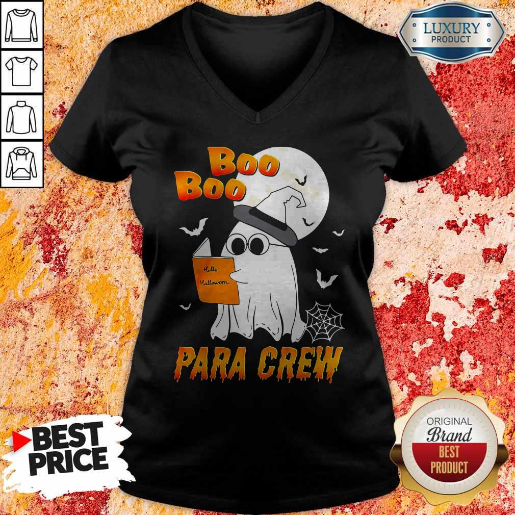 Premium Boo Boo Para Crew Hello Halloween Shirt - Image 4