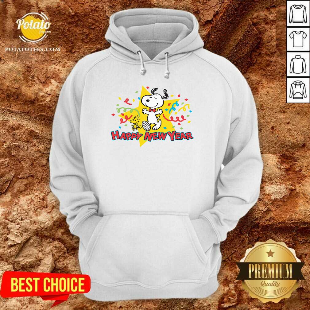 Pretty Snoopy Happy New Year Shirt - Image 5