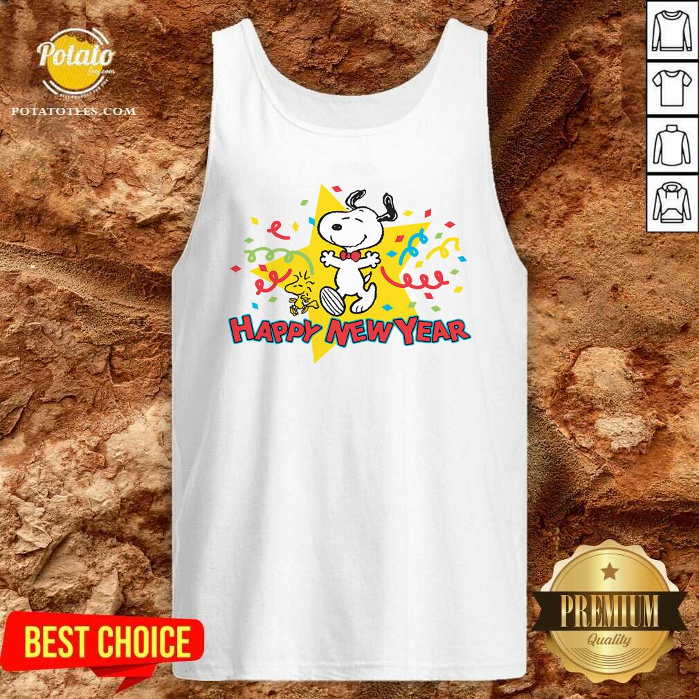 Pretty Snoopy Happy New Year Shirt - Image 3