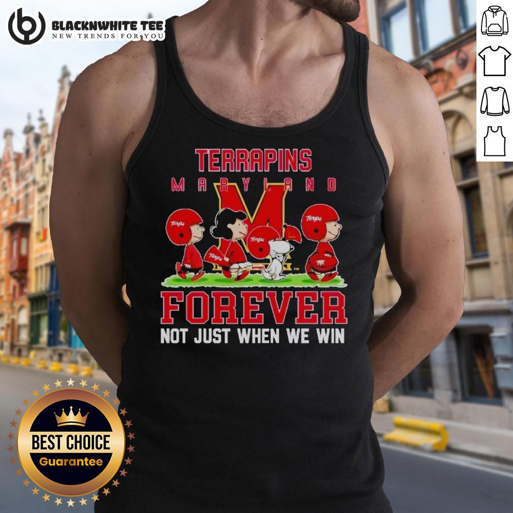 Pretty Peanuts Maryland Terrapins Forever Not Just When We Win T-Shirt - Image 4
