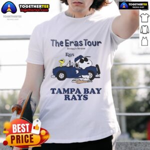 Nice Tampa Bay Rays The Eras Tour Snoopy T-Shirt