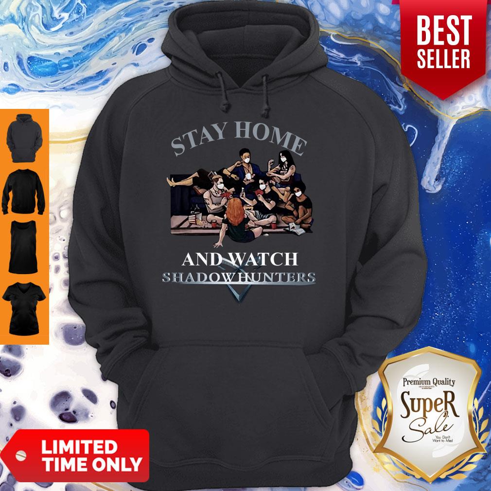 Hot Stay Home And Watch Shadowhunters Coronavirus Shirt - Image 2