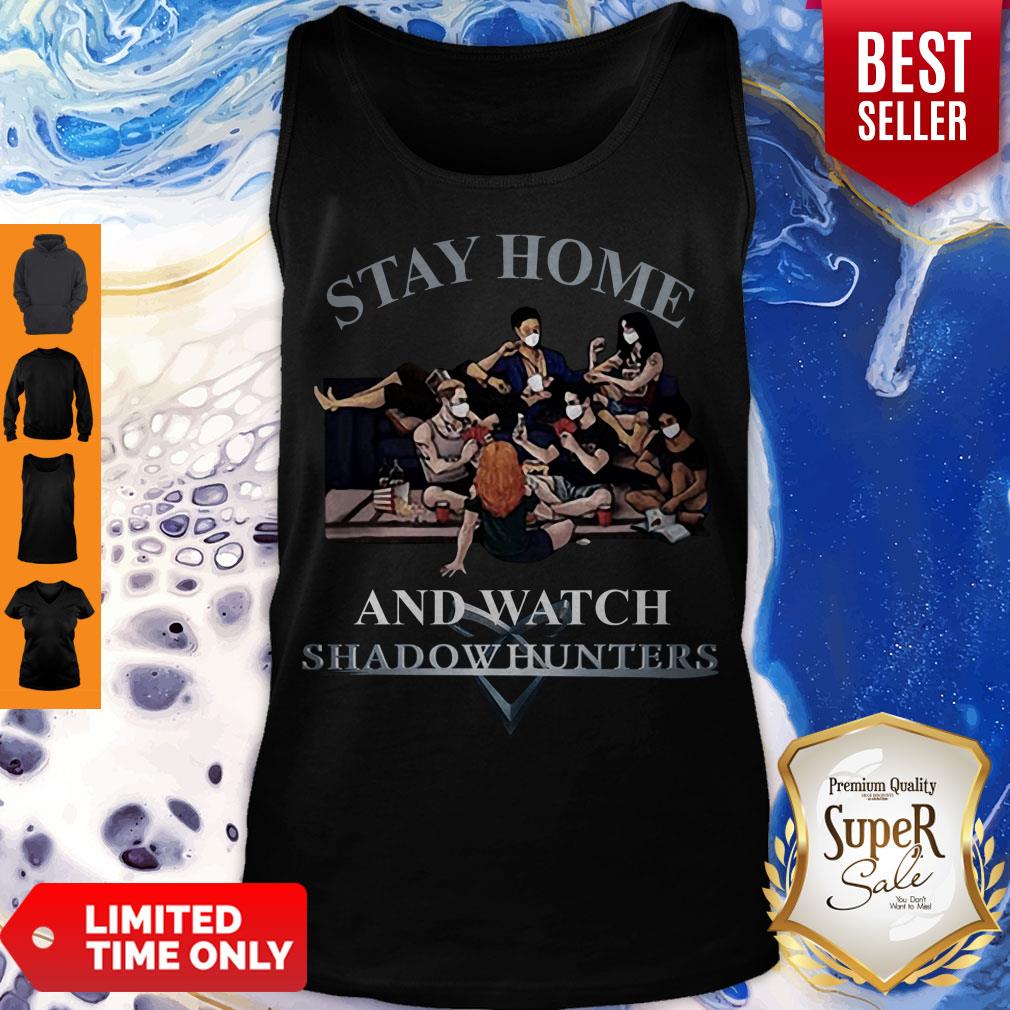 Hot Stay Home And Watch Shadowhunters Coronavirus Shirt - Image 4
