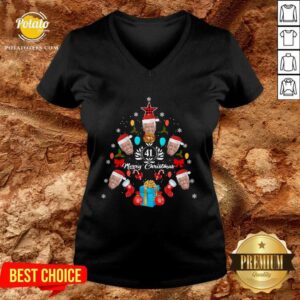 Alternative view of Pretty Joe Biden Christmas Tree 41th Merry Christmas Shirt