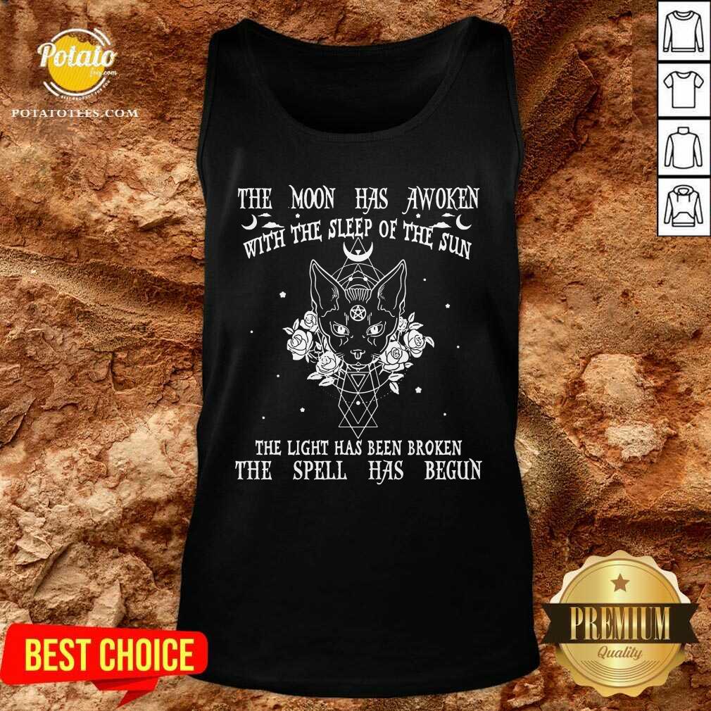 The Moon Has Awoken With The Sleep Of The Sun Spell Has Begun Shirt - Image 3