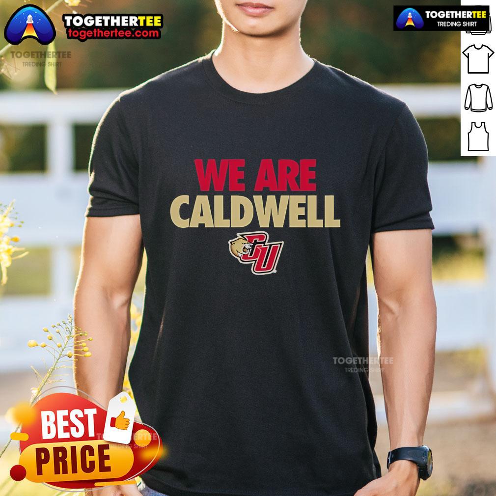 Official New We Are Caldwell Cougars T-Shirt