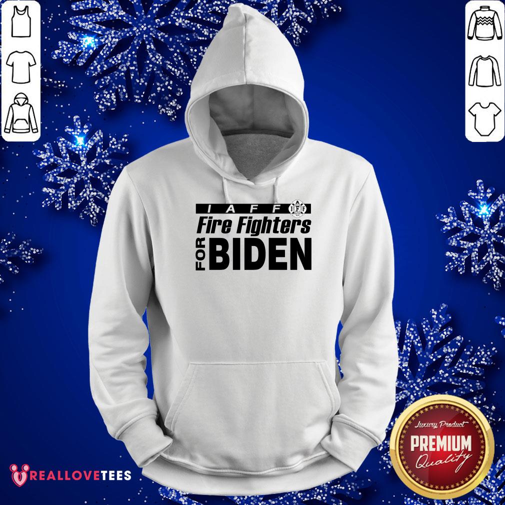 Beautiful LAFF Firefighters For Biden Shirt - Image 4