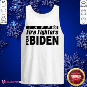 Alternative view of Beautiful LAFF Firefighters For Biden Shirt