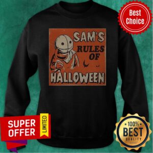 Alternative view of Nice Sam's Rules Of Halloween Shirt
