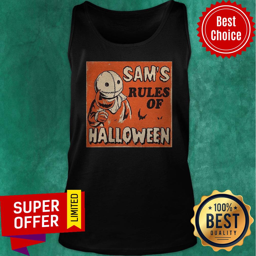 Nice Sam's Rules Of Halloween Shirt - Image 5